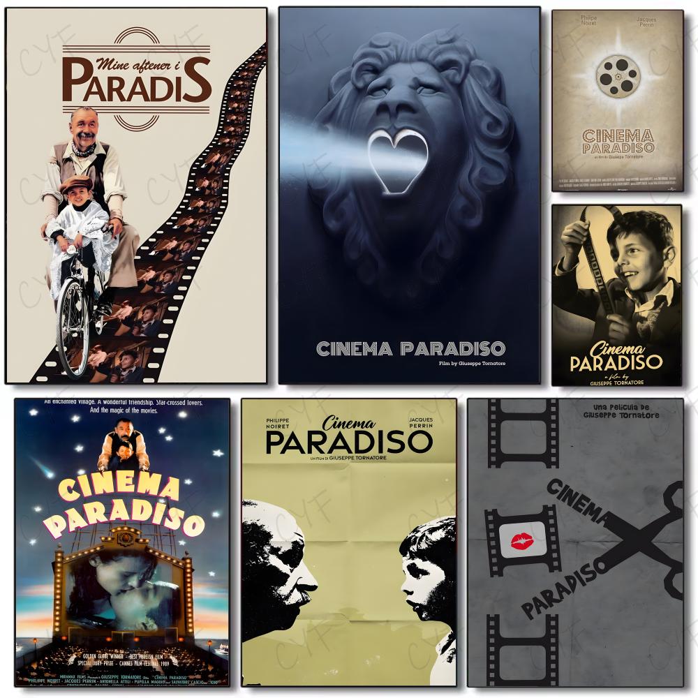 Home Cinema The Drama - Poster del film nostalgico C-Cinema Paradiso,