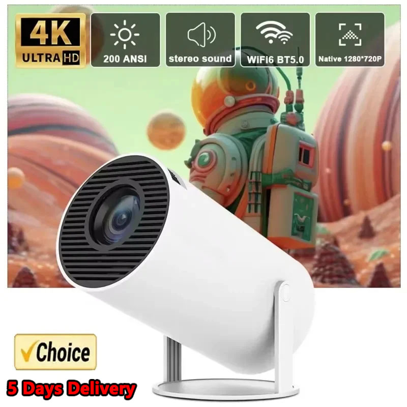 Home Cinema Mini - Nuovo Proiettore 4K Android 11 Mini