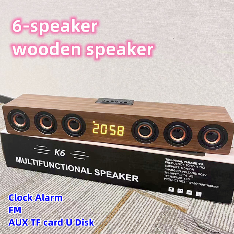 Home Cinema Lg - Soundbar in Legno con 6 Altoparlanti