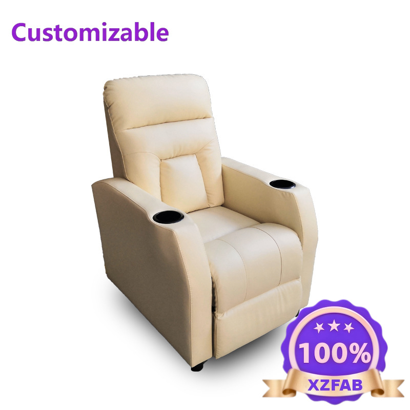 Home Cinema For Small Room - Divano Reclinabile Singolo in Pelle per