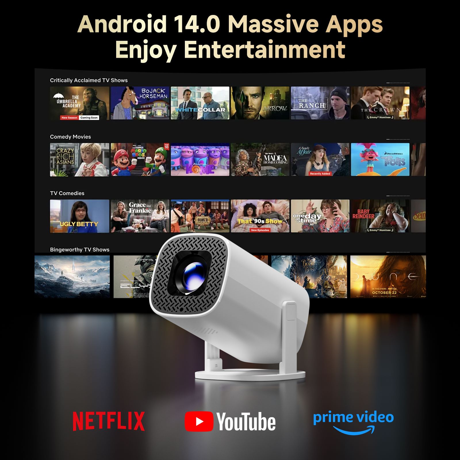 HONGTOP P30PRO Mini proiettore - Home Cinema Mini recensione e prezzo