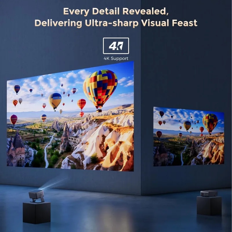 Proiettore Video 4K Wifi Bluet - Home Cinema Mini recensione e prezzo