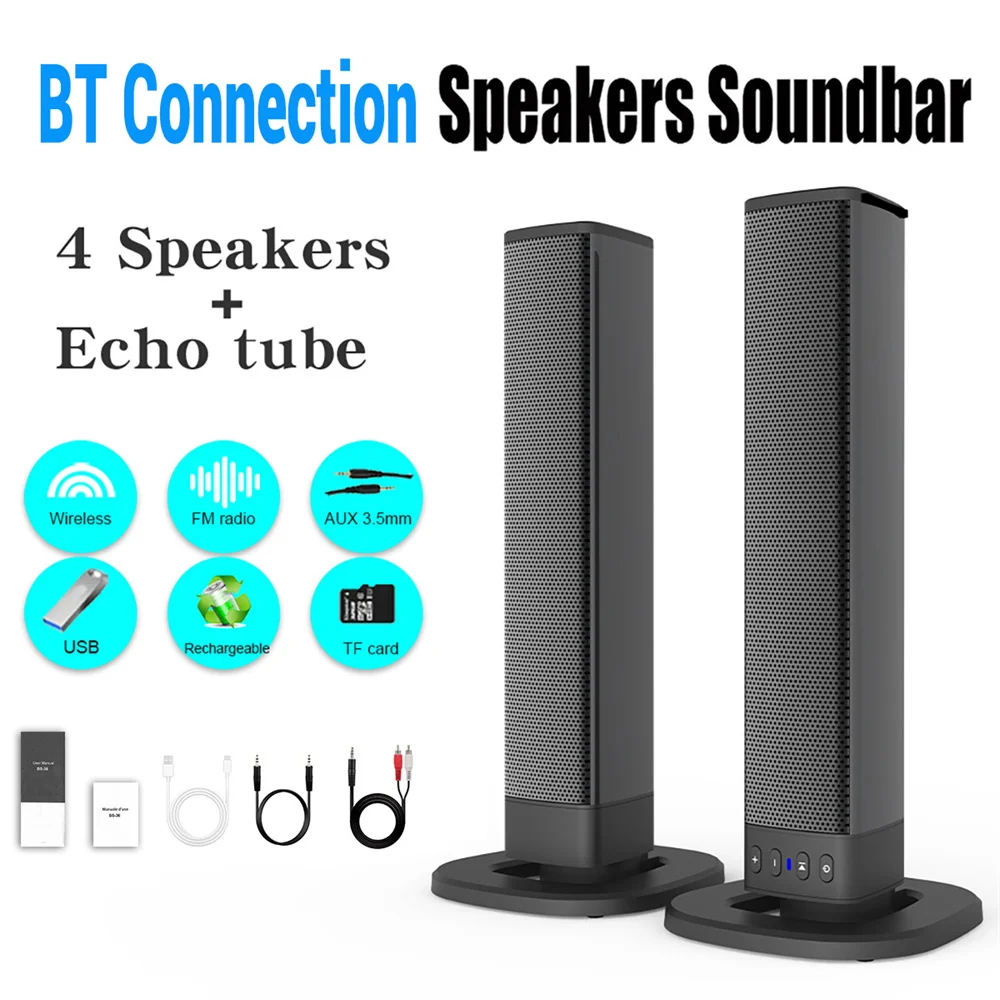 Barra audio TV wireless Blueto - Home Cinema Wireless Speakers recensione e prezzo