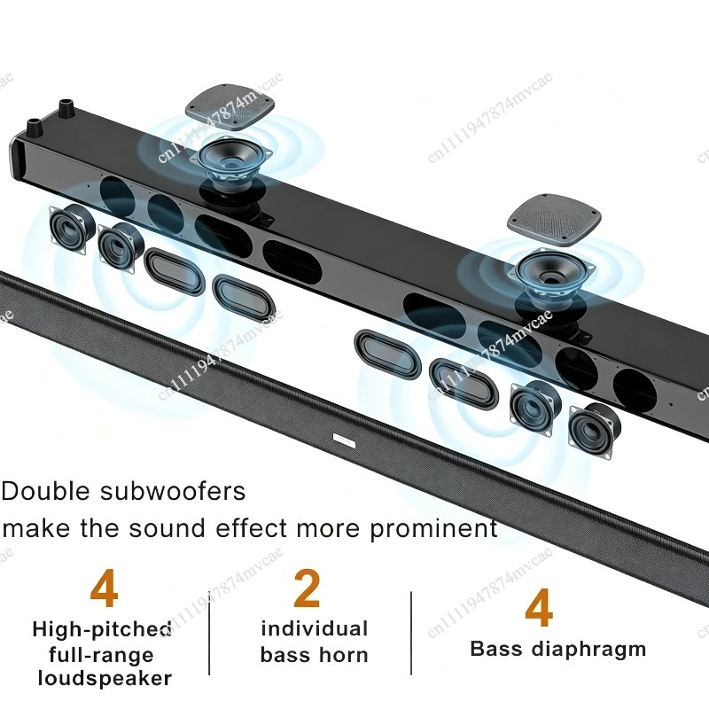 Soundbar Stereo 9D per TV, Lun - Home Cinema Wireless Speakers recensione e prezzo
