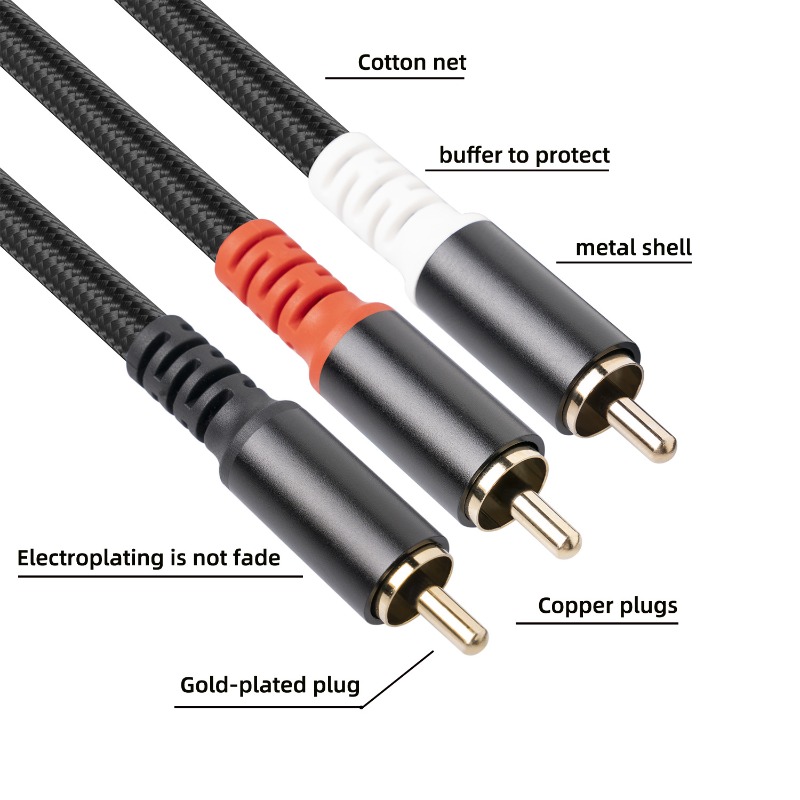 1/2/3M 1 RCA Maschio A 2 RCA M - Audio Home Cinema recensione e prezzo